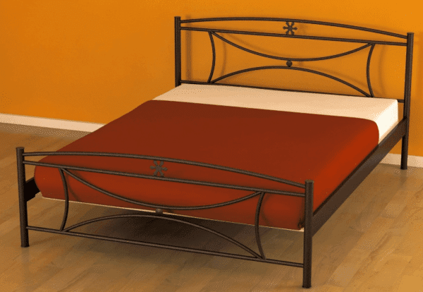 Κρεβάτι μεταλλικό Μαργαρίτα 2 - Image 4