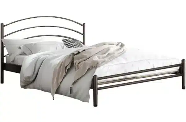 Κρεβάτι μεταλλικό κέλυ +τάβλες - Image 5