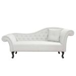 ΑΝΑΚΛΙΝΔΡΟ T.CHESTERFIELD NIOVI HM3008.02 PU ΛΕΥΚΟ-ΜΑΥΡΑ ΠΟΔΙΑ(ΔΕΞΙ)190x61x84Yεκ