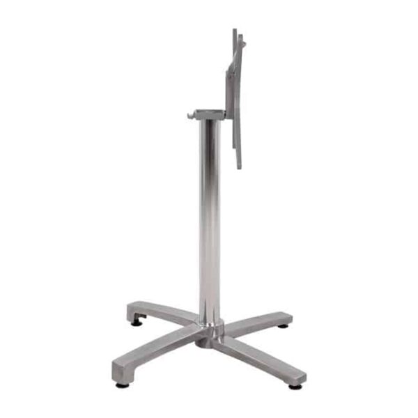 ΒΑΣΗ ΑΛΟΥΜΙΝΙΟΥ ΠΤΥΣΣΟΜΕΝΗ ΧΡΩΜΙΟΥ 69Χ69Χ73Υεκ. ΜΕ ΣΤΑΥΡΟ 48Χ48εκ.HM459.03 - Image 4