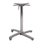 ΒΑΣΗ ΑΛΟΥΜΙΝΙΟΥ ΠΤΥΣΣΟΜΕΝΗ ΧΡΩΜΙΟΥ 69Χ69Χ73Υεκ. ΜΕ ΣΤΑΥΡΟ 48Χ48εκ.HM459.03 - Image 5