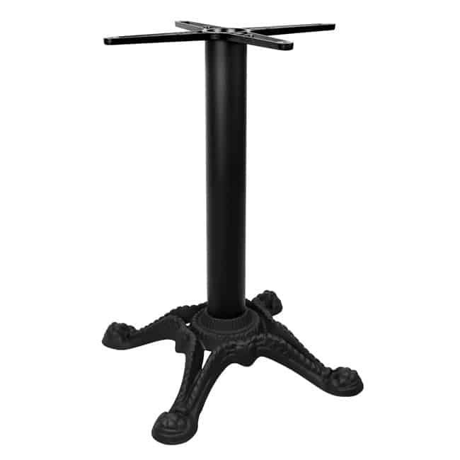 HM407 ΒΑΣΗ ΜΑΝΤΕΜΙ ΒΑΡΕΩΣ ΤΥΠΟΥ 58χ58χ75εκ ΣΤΑΥΡΟΣ 45Χ45εκ 4NYXH ΜΑΥΡΗ HM407 - Image 1