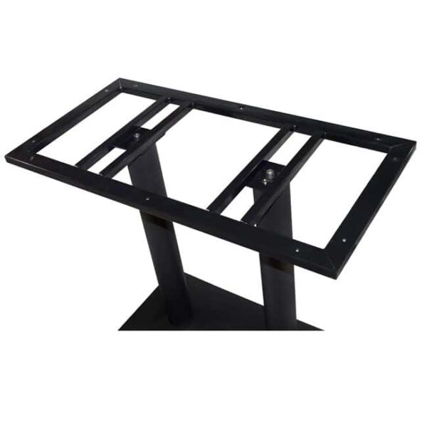 ΒΑΣΗ ΜΕΤΑΛΛΙΚΗ ΜΑΥΡΗ 70X38X72εκ. HM409 - Image 4