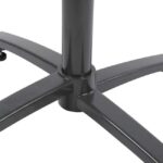 ΒΑΣΗ ΤΡΑΠΕΖΙΟΥ ΑΛΟΥΜΙΝΙΟΥ ΑΝΘΡΑΚΙ HM428.01 4ΝΥΧΗ 67,5X67,5X73 - Image 3