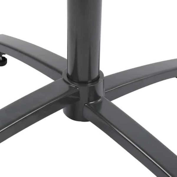 ΒΑΣΗ ΤΡΑΠΕΖΙΟΥ ΑΛΟΥΜΙΝΙΟΥ ΑΝΘΡΑΚΙ HM428.01 4ΝΥΧΗ 67,5X67,5X73 - Image 3