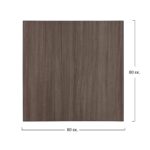 ΕΠΙΦΑΝΕΙΑ ΤΡΑΠΕΖΙΟΥ ΑΠΟ MDF 80Χ80 εκ. HM8439.01 ΣΤΑΧΤΙ ΜΑΥΡΟ - Image 2