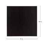 ΕΠΙΦΑΝΕΙΑ ΤΡΑΠΕΖΙΟΥ ΑΠΟ MDF 80Χ80 εκ. ΜΑΥΡΗ HM8439.02 - Image 2