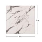 ΕΠΙΦΑΝΕΙΑ ΤΡΑΠΕΖΙΟΥ WERZALIT 60Χ60Χ3.5εκ. MARBLE WHITE-GREY 5657 HM5229.11 - Image 2
