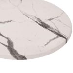 ΕΠΙΦΑΝΕΙΑ ΤΡΑΠΕΖΙΟΥ WERZALIT Φ60Χ2.5εκ. MARBLE WHITE-GREY 5657 HM5227.11 - Image 3