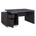 ΓΡΑΦΕΙΟ ΕΠΑΓΓΕΛΜΑΤΙΚΟ ΜΕ ΑΡΙΣΤΕΡΟ ΝΤΟΥΛΑΠΙ ROSEWOOD HM2087L 160X80X76Υ εκ. - Image 3