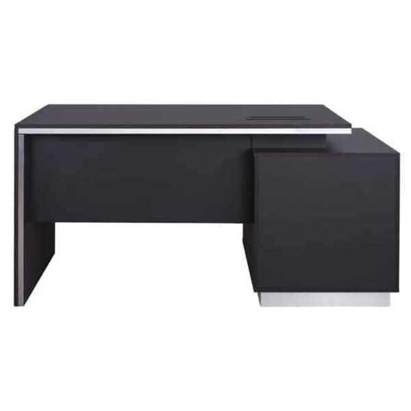 ΓΡΑΦΕΙΟ ΕΠΑΓΓΕΛΜΑΤΙΚΟ ΜΕ ΑΡΙΣΤΕΡΟ ΝΤΟΥΛΑΠΙ ROSEWOOD HM2087L 160X80X76Υ εκ. - Image 4