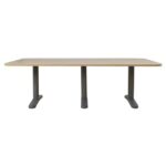 ΓΡΑΦΕΙΟ ΣΥΝΕΔΡΙΑΣΕΩΝ WALVIA ΕΠΑΓΓΕΛΜΑΤΙΚΟ ΟΞΙΑ HM2047.11 240X120X75Υ εκ. - Image 3