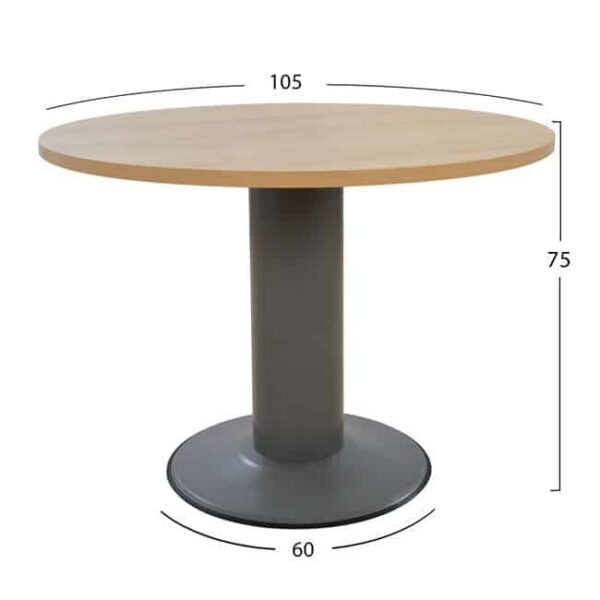 ΓΡΑΦΕΙΟ ΣΥΝΕΔΡΙΑΣΕΩΝ DULCE ΕΠΑΓΓΕΛΜΑΤΙΚΟ ΣΤΡ. ΟΞΙΑ HM2054.11 Φ105Χ75Υ εκ. - Image 2