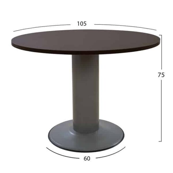 ΓΡΑΦΕΙΟ ΣΥΝΕΔΡΙΑΣΕΩΝ VANCE ΕΠΑΓΓΕΛΜΑΤΙΚΟ ΣΤΡ. WENGE HM2054.12 Φ105Χ75Υ εκ. - Image 2