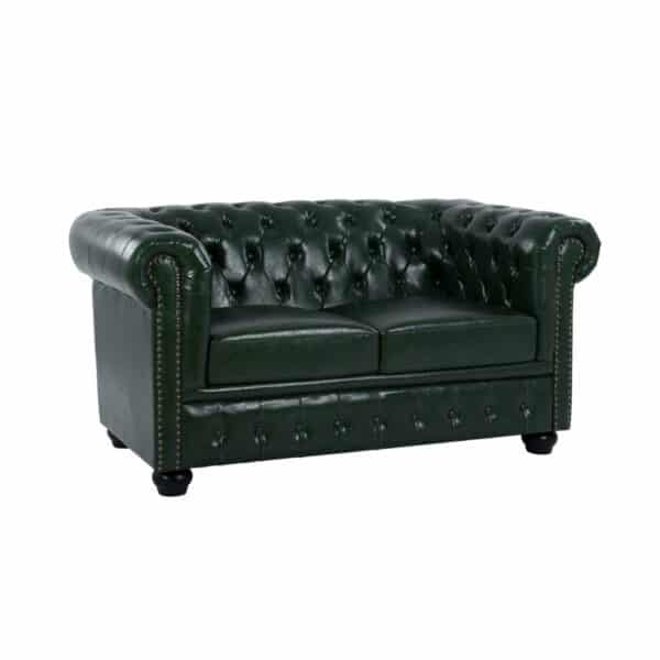 ΚΑΝΑΠΕΣ 2ΘΕΣΙΟΣ T.CHESTERFIELD HM3010.08 ΤΕΧΝΟΔΕΡΜΑ ΚΥΠΑΡΙΣΣΙ 150x90x72 εκ. - Image 1