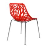 ΚΑΡΕΚΛΑ ΠΟΛΥΠΡΟΠΥΛΕΝΙΟΥ ELSA HM0023.04 ΜΕ ΚΟΚΚΙΝΟ ΚΑΘΙΣΜΑ 54X57X81 εκ. - Image 4