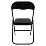 ΚΑΡΕΚΛΑ ΠΤΥΣΣΟΜΕΝΗ PADMA PU ΜΑΥΡΗ HM0044 38X47X82Y ΕΚ. - Image 5