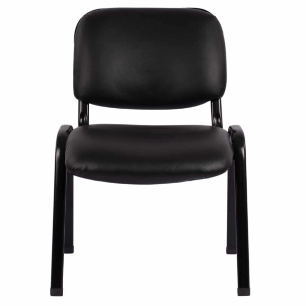 ΚΑΡΕΚΛΑ JANISHA HM1010.01 ΜΕ ΔΕΡΜΑΤΙΝΗ PU ΜΑΥΡΟ 553,5x59x77 εκ. - Image 3