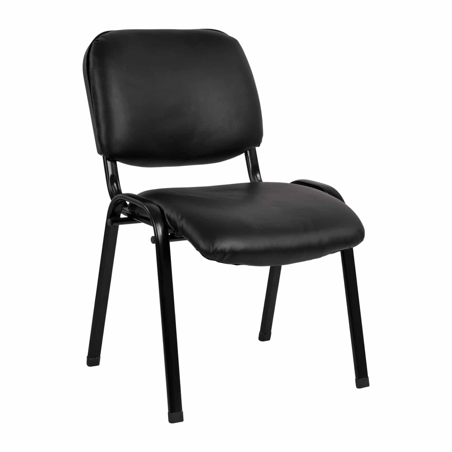 HM1010.01 ΚΑΡΕΚΛΑ JANISHA HM1010.01 ΜΕ ΔΕΡΜΑΤΙΝΗ PU ΜΑΥΡΟ 553,5x59x77 εκ. - Image 1
