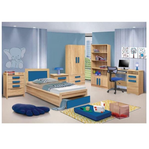ΚΡΕΒΑΤΙ ΜΕ ΣΥΡΤΑΡΙ PLAYROOM HM330.01 SONAMA-ΣΙΕΛ 90Χ190εκ. - Image 3