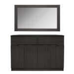 ΜΠΟΥΦΕΣ ΜΕ ΚΑΘΡΕΠΤΗ ZEBRANO HM10190.01 120Χ40Χ80εκ.