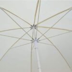 ΟΜΠΡΕΛΑ ΘΑΛΑΣΣΗΣ RANDALL 2.20μ HM6015.01 ΛΕΥΚΗ 8 ΑΚΤΙΝΕΣ FIBERGLASS - Image 2