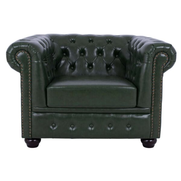 ΠΟΛΥΘΡΟΝΑ T.CHESTERFIELD POLINA HM3011.08 PU ΚΥΠΑΡΙΣΣΙ 106x87x70Y εκ. - Image 3