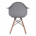 ΠΟΛΥΘΡΟΝΑ ΜΕ ΞΥΛΙΝΑ ΠΟΔΙΑ & ΚΑΘΙΣΜΑ ΓΚΡΙ MIRTO HM005.10 64x60x81Υ εκ. - Image 6