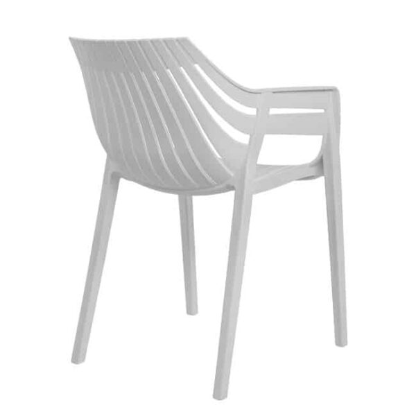 ΠΟΛΥΘΡΟΝΑ ΠΟΛΥΠΡΟΠΥΛΕΝΙΟΥ CHELLA HM8116.02 ΛΕΥΚΗ 56,5x54,5x79 cm - Image 5