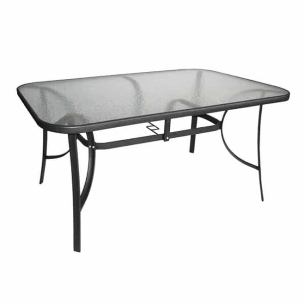 ΣΕΤ ΤΡΑΠΕΖΑΡΙΑ ΓΚΡΙ  ΜΕΤΑΛΛΙΚΗ 7ΤΜΧ ΜΕ 6ΚΑΡΕΚΛΕΣ ΚΑΙ ΤΡΑΠΕΖΙ 160Χ90 HM5206.01 - Image 4