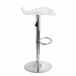 ΣΚΑΜΠΩ ΜΠΑΡ GANNA HM201.02 ΛΕΥΚΟ ΤΕΧΝΟΔΕΡΜΑ ΜΕ ΑΜΟΡΤΙΣΕΡ 45χ45χ82 - Image 4