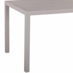 ΤΡΑΠΕΖΙ ΑΛΟΥΜΙΝΙΟΥ SAHIRA ΣΕ ΛΕΥΚΗ ΑΠΟΧΡΩΣΗ 120Χ80X75,5Υεκ. HM5570.01 - Image 5