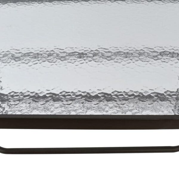 ΤΡΑΠΕΖΙ BRAVO 120Χ70Χ72Υεκ. ΜΕΤΑΛΛΙΚΟ ΚΑΦΕ ΜΕ ΓΥΑΛΙΝΗ ΕΠΙΦΑΝΕΙΑ HM5021.02 - Image 4