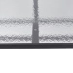 ΤΡΑΠΕΖΙ BRUNO 160Χ90Χ72Υεκ. ΜΕΤΑΛΛΙΚΟ ΓΚΡΙ ΜΕ ΓΥΑΛΙΝΗ ΕΠΙΦΑΝΕΙΑ HM5074.01 - Image 4