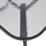 ΤΡΑΠΕΖΙ BRUNO 160Χ90Χ72Υεκ. ΜΕΤΑΛΛΙΚΟ ΓΚΡΙ ΜΕ ΓΥΑΛΙΝΗ ΕΠΙΦΑΝΕΙΑ HM5074.01 - Image 5