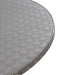 ΣΤΡΟΓΓΥΛΟ ΤΡΑΠΕΖΙ FELIX ΑΛΟΥΜΙΝΙΟΥ Φ70 4ΝΥΧΟ HM5024 - Image 4