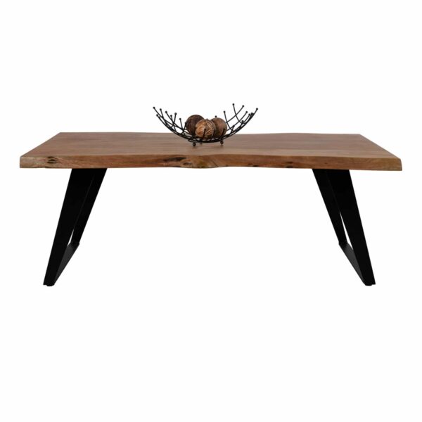 ΤΡΑΠΕΖΙ ΣΑΛΟΝΙΟΥ ALICIA 4εκ.ΠΑΧΟΣ ΑΠΟ ΜΑΣΙΦ ΞΥΛΟ ΑΚΑΚΙΑΣ 118Χ59,5Χ47Υεκ.HM8171 - Image 3