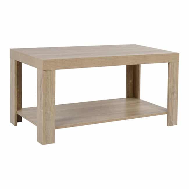 HM2207.02 ΤΡΑΠΕΖΙ ΣΑΛΟΝΙΟΥ ΜΕΛΑΜΙΝΗΣ ALAYNA HM2207.02 SONAMA 90X45X45 εκ. - Image 1