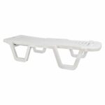 ΞΑΠΛΩΣΤΡΑ ΠΑΡΑΛΙΑΣ ΠΛΑΣΤΙΚΗ ΛΕΥΚΗ ΑΝΑΚΛΙΝΟΜΕΝΗ RELAX 70x190x36cm - Image 4