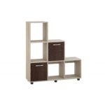 Βιβλιοθήκη ανοιχτή 102x33x105, Kubo 6 Σόνομα, Genomax - Image 2