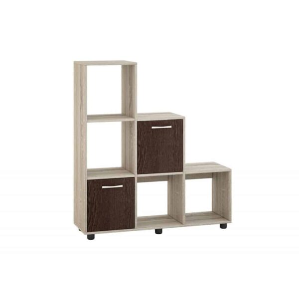 Βιβλιοθήκη ανοιχτή 102x33x105, Kubo 6 Σόνομα, Genomax - Image 2