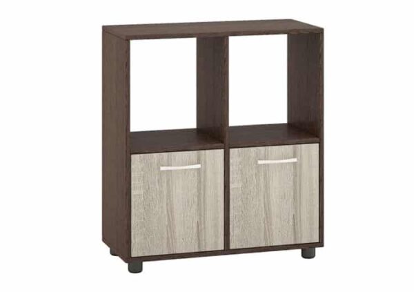 Βιβλιοθήκη ανοιχτή Kubo 4 Βέγγε, 69x33x71, Genomax - Image 2