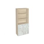 Βιβλιοθήκη Etazerka Ava 5 Σόνομα, 78x33x184,3, Genomax - Image 5