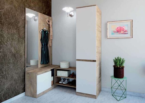 Έπιπλο Εισόδου Modul 971, 168/200/52 εκ., Genomax - Image 2