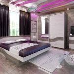 Σετ κρεβατοκάμαρας 3 τεμαχίων, 160/200, Aramo, Genomax