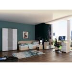 Σετ παιδικού δωματίου AVA 3342, Kasi, 82/190, Genomax