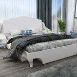 Σετ κρεβατοκάμαρας 3 τεμαχίων, διπλό κρεβάτι με 2 κομοδίνα, 160/200, Belissima, Genomax