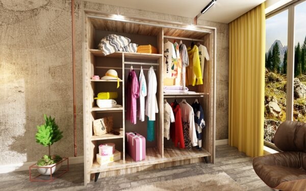 Σετ Κρεβατοκάμαρας Ego, 5 τμχ., 245/205/91 εκ., Genomax - Image 4