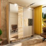 Ντουλάπα Ego, 180x61.5x211 εκ, Genomax