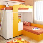 Παιδικό υπνοδωμάτιο 2 τμχ. για στρώματα 82/190 εκ., 89/233,5-195/175 εκ., Fresh, Genomax